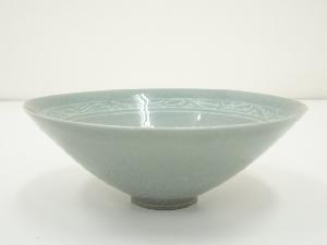 大岡造　高麗青磁茶碗